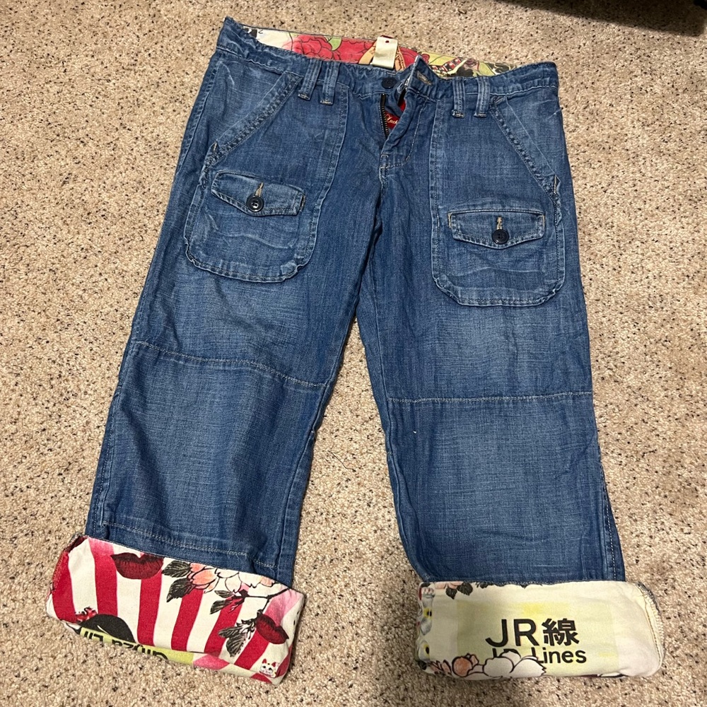 Vintage Lucky jean capris - Picture 1 of 8